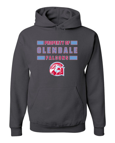 Glendale Falcons Property Of Men's Premium Hoodie