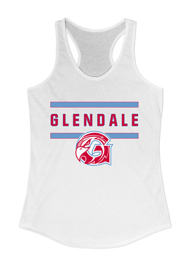 Glendale Falcons Mascot #4 Women's Tank Top