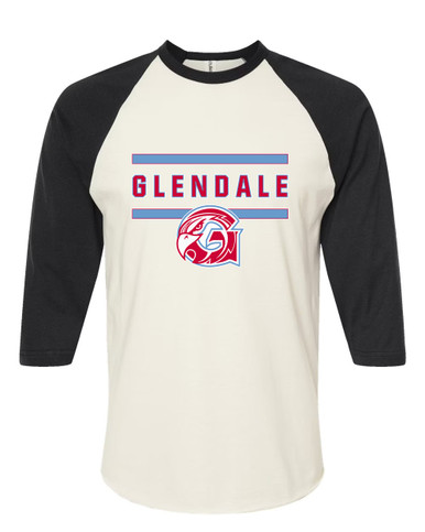 Glendale Falcons Mascot #4 Women's Baseball T-Shirt