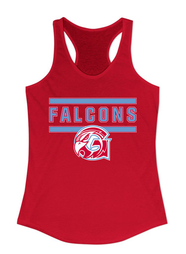 Glendale Falcons Mascot #5 Women's Tank Top