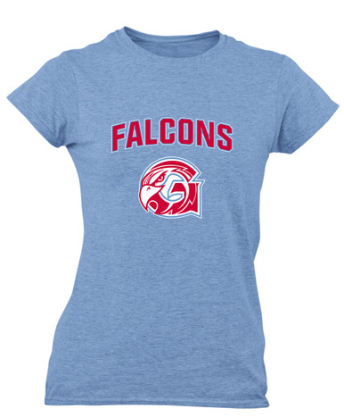 Glendale Falcons Mascot #6 Women's SS T-Shirt