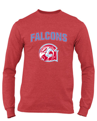 Glendale Falcons Mascot #6 Men's Premium LS T-Shirt