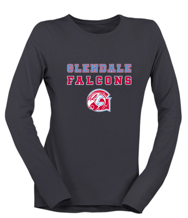 Glendale Falcons Spirit Women's Premium LS T-Shirt