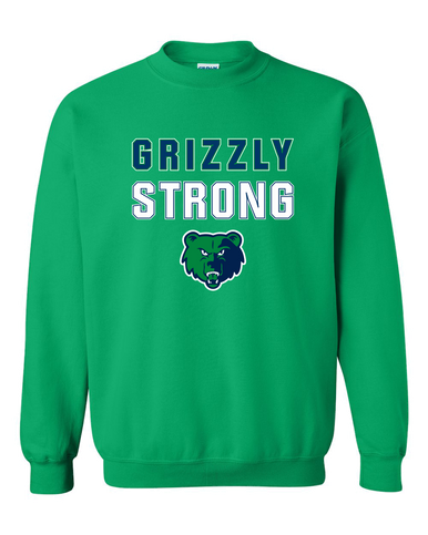 Creekview Grizzlies Strong #2 Men's Sweatshirt