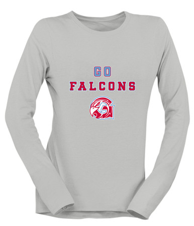 Glendale Falcons Go Team Women's Premium LS T-Shirt
