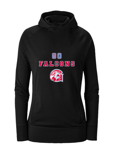 Glendale Falcons Go Team Women's Hoodie