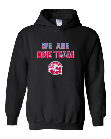 Glendale Falcons We Are One Team Men's Hoodie