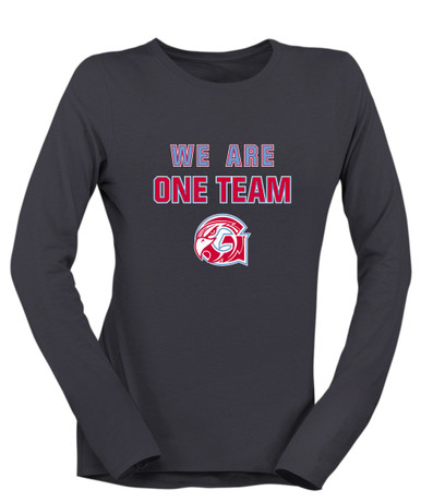 Glendale Falcons We Are One Team Women's LS T-Shirt