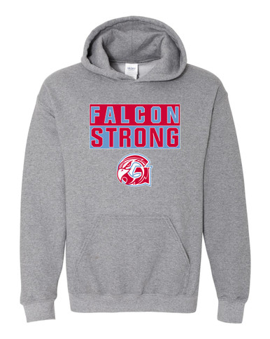 Glendale Falcons Strong #1 Men's Hoodie