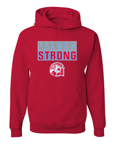 Glendale Falcons Strong #1 Men's Premium Hoodie