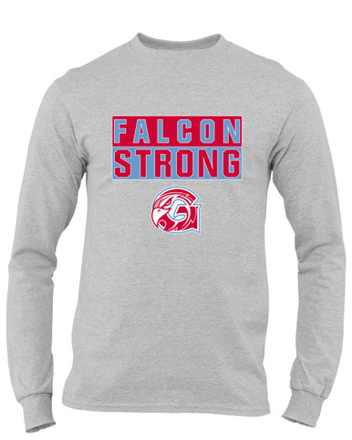 Glendale Falcons Strong #1 Men's LS T-Shirt