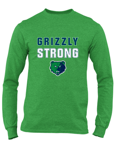 Creekview Grizzlies Strong #2 Men's LS T-Shirt