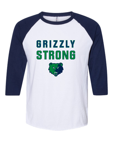 Creekview Grizzlies Strong #2 Women's Baseball T-Shirt