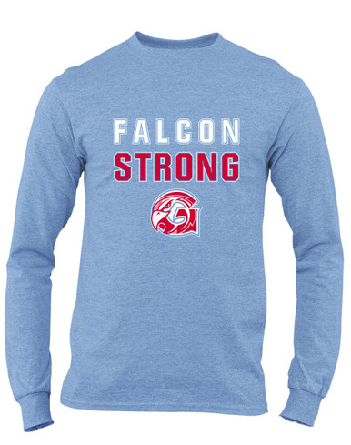 Glendale Falcons Strong #2 Men's LS T-Shirt