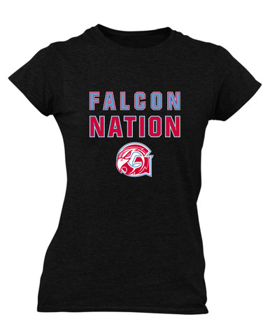 Glendale Falcons Nation #2 Women's SS T-Shirt