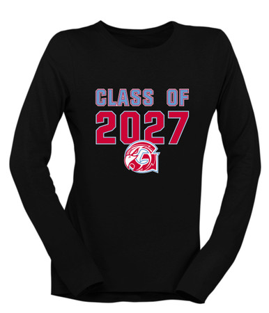 Glendale Falcons Class of 2027 Women's Premium LS T-Shirt