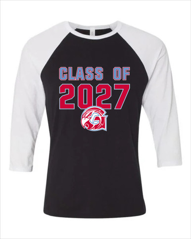Glendale Falcons Class of 2027 Women's Baseball T-Shirt