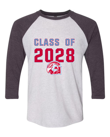 Glendale Falcons Class of 2028 Women's Baseball T-Shirt