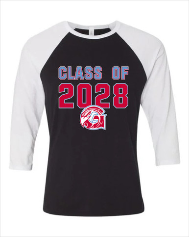 Glendale Falcons Class of 2028 Men's Baseball T-Shirt