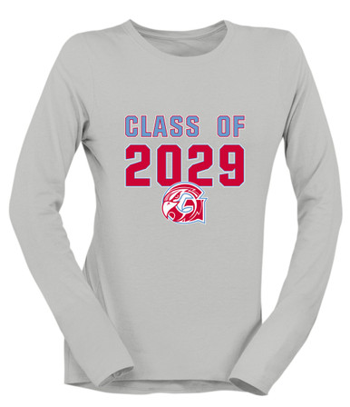 Glendale Falcons Class of 2029 Women's Premium LS T-Shirt