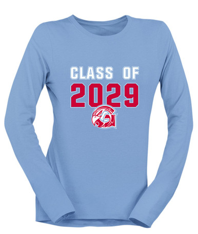 Glendale Falcons Class of 2029 Women's LS T-Shirt