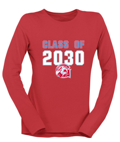 Glendale Falcons Class of 2030 Women's LS T-Shirt