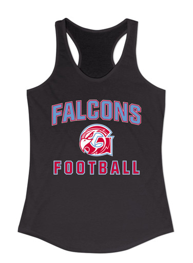 Glendale Falcons Football #1 Women's Tank Top