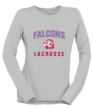 Glendale Falcons Lacrosse Women's Premium LS T-Shirt