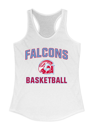 Glendale Falcons Basketball #1 Women's Tank Top