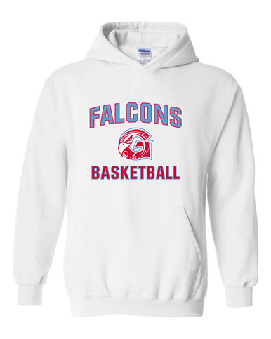 Glendale Falcons Basketball #1 Men's Hoodie