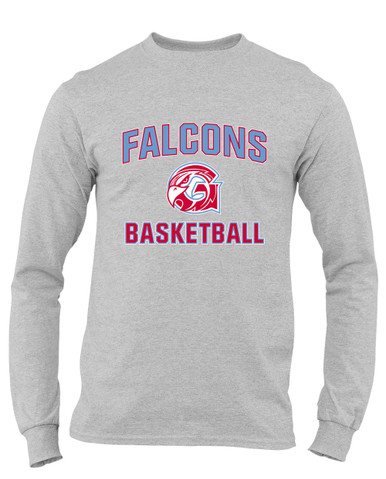 Glendale Falcons Basketball #1 Men's Premium LS T-Shirt