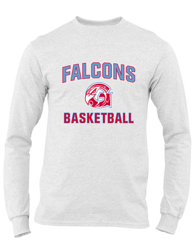 Glendale Falcons Basketball #1 Men's LS T-Shirt