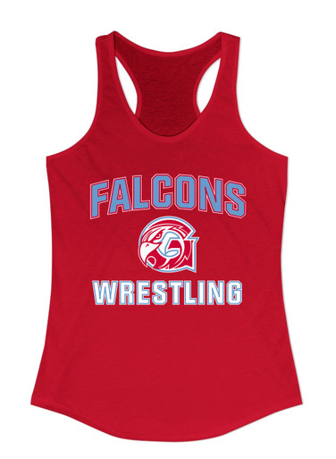 Glendale Falcons Wrestling Women's Tank Top