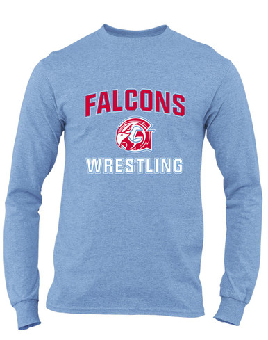 Glendale Falcons Wrestling Men's LS T-Shirt