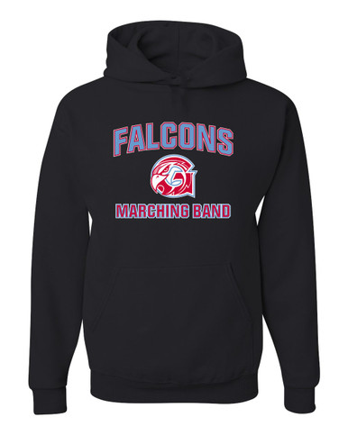 Glendale Falcons Marching Band Men's Premium Hoodie