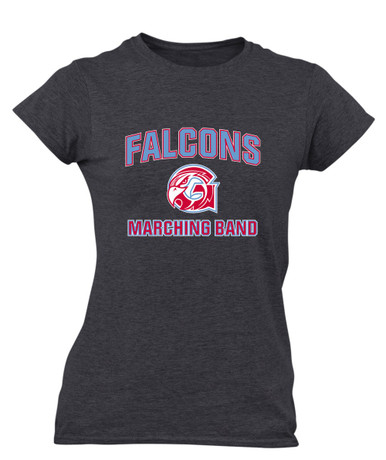 Glendale Falcons Marching Band Women's Premium SS T-Shirt