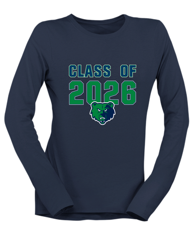Creekview Grizzlies Class of 2026 Women's Premium LS T-Shirt