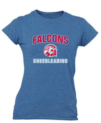 Glendale Falcons Cheerleading Women's Premium SS T-Shirt