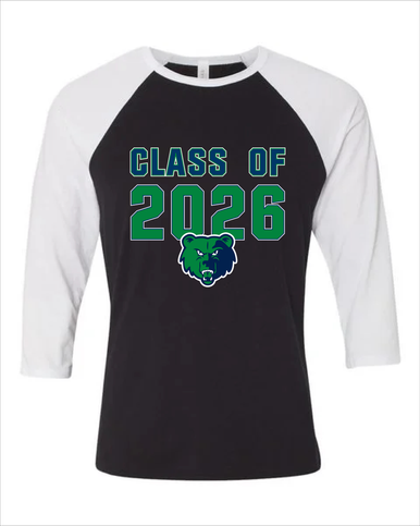 Creekview Grizzlies Class of 2026 Men's Baseball T-Shirt