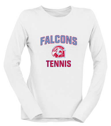 Glendale Falcons Tennis Women's Premium LS T-Shirt