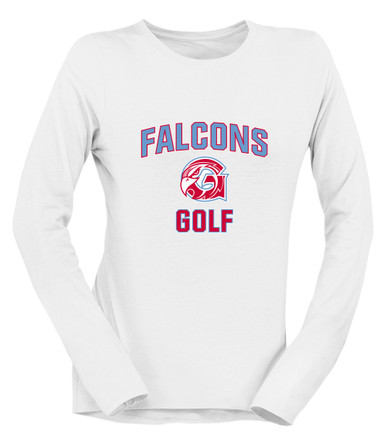 Glendale Falcons Golf Women's LS T-Shirt