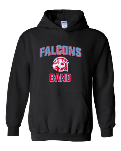 Glendale Falcons Band # 1 Men's Hoodie