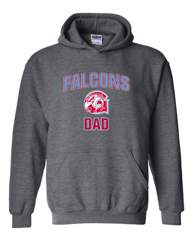 Glendale Falcons Dad Men's Hoodie