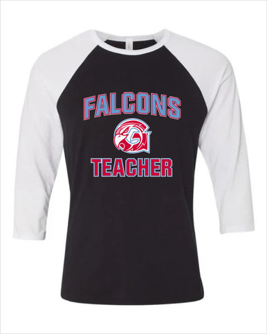 Glendale Falcons Teacher Men's Baseball T-Shirt