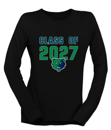 Creekview Grizzlies Class of 2027 Women's Premium LS T-Shirt