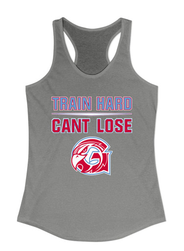 Glendale Falcons Train Hard, Can't Lose Women's Tank Top