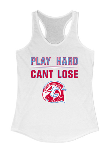 Glendale Falcons Play Hard, Can't Lose Women's Tank Top