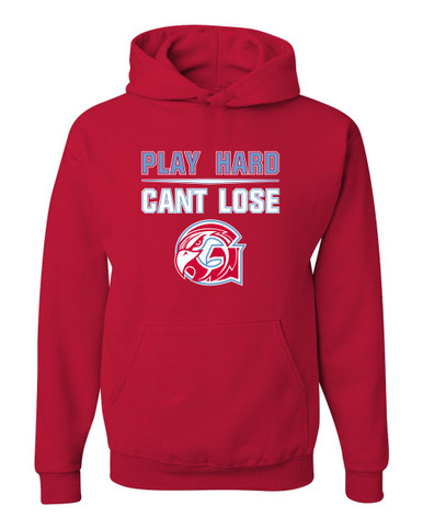 Glendale Falcons Play Hard, Can't Lose Men's Premium Hoodie