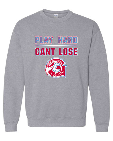 Glendale Falcons Play Hard, Can't Lose Men's Sweatshirt