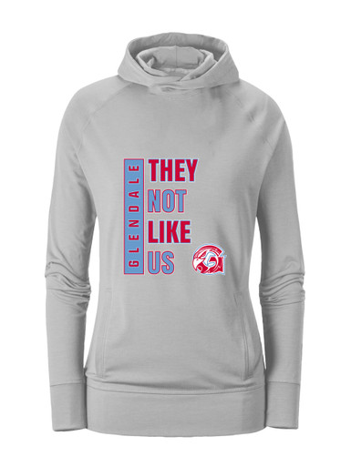 Glendale Falcons They Not Like Us #1 Women's Hoodie